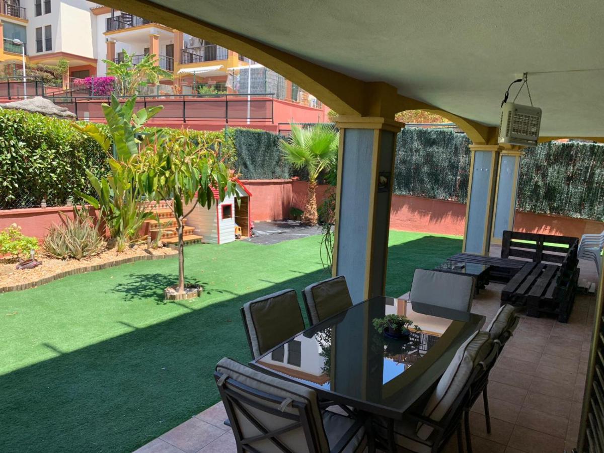 Apartamento Con Jardin Privado Y Acceso A Piscina Huelva Zewnętrze zdjęcie